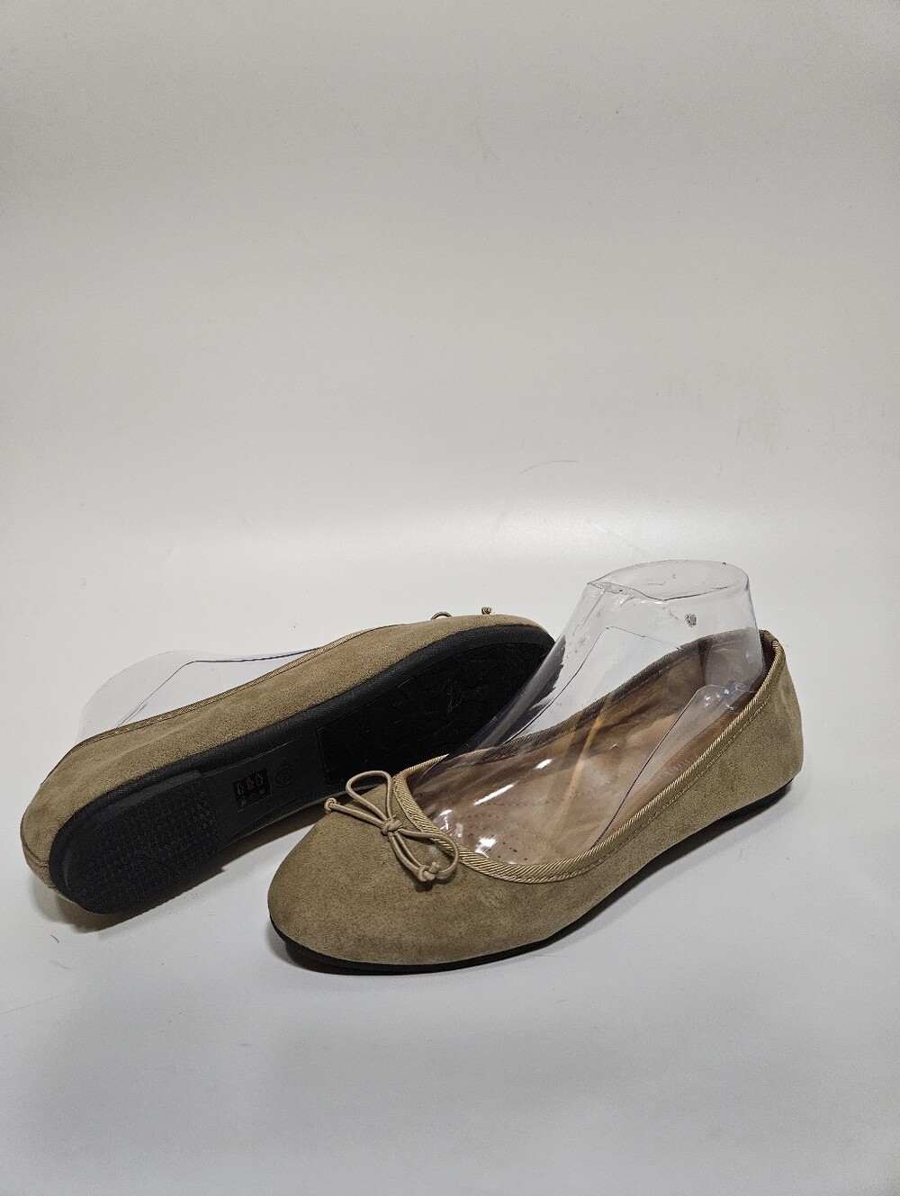 CL by Laundry Women's Bail Knit Wedge Ballet Flats with Bow Sz 7.5